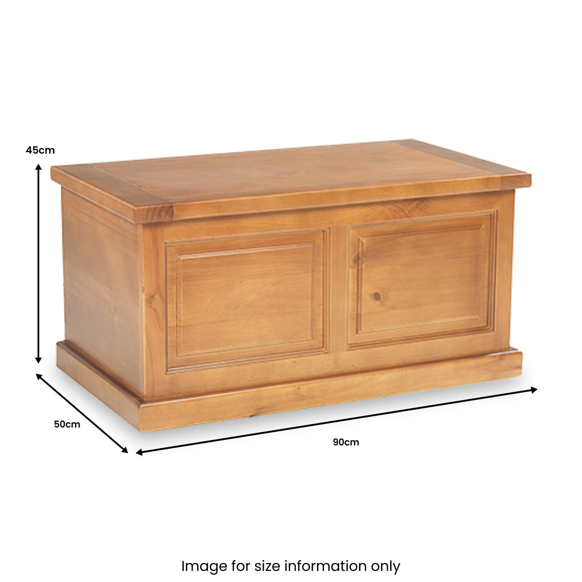 Chiswick Pine Blanket Box from Roseland Furniture