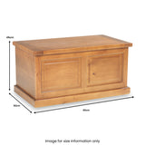 Chiswick Pine Blanket Box from Roseland Furniture