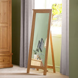 Chiswick Pine Cheval Mirror from Roseland Furniture