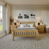 Chiswick Pine Bed Frame Double from Roseland Furniture