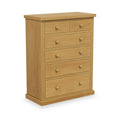 Chiswick Pine Large 2 Over 4 Drawer Chest from Roseland Furniture