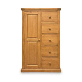 Chiswick Pine Combination Wardrobe from Roseland Furniture