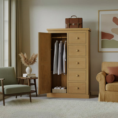 Chiswick Pine Combination Wardrobe