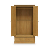 Chiswick Pine Double Wardrobe w Mirror from Roseland Furniture