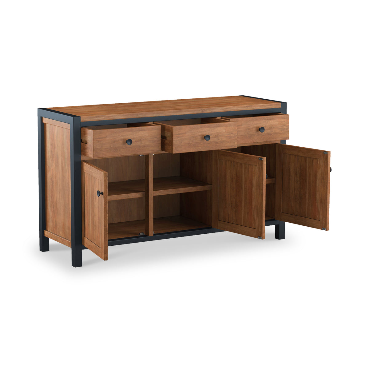 Dunstan Acacia Large Sideboard from Roseland Furniture