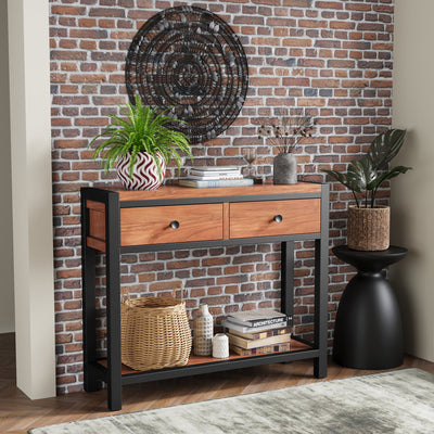 Dunstan Acacia Console Table