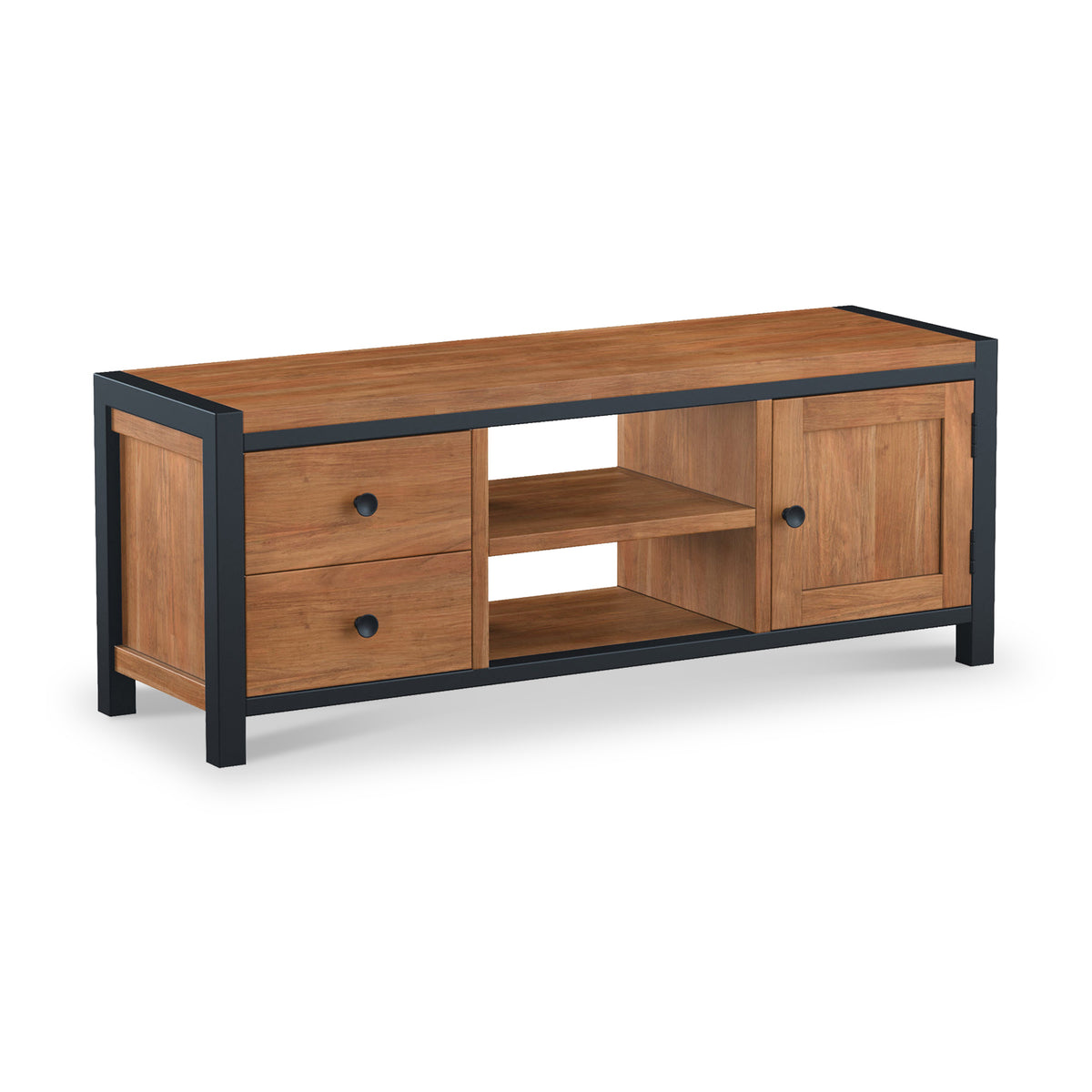 Dunstan Acacia 125cm Wide TV Unit from Roseland Furniture