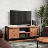 Dunstan Acacia 125cm Wide TV Unit from Roseland Furniture
