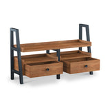 Dunstan Acacia 135cm TV Unit With Drawers from Roseland Furniture