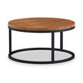 Dunstan Acacia Round Coffee Table Large from Roseland Furniture