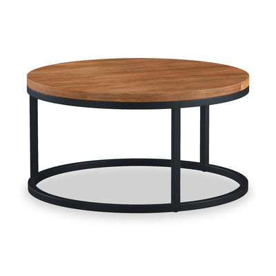 Dunstan Acacia Round Coffee Table