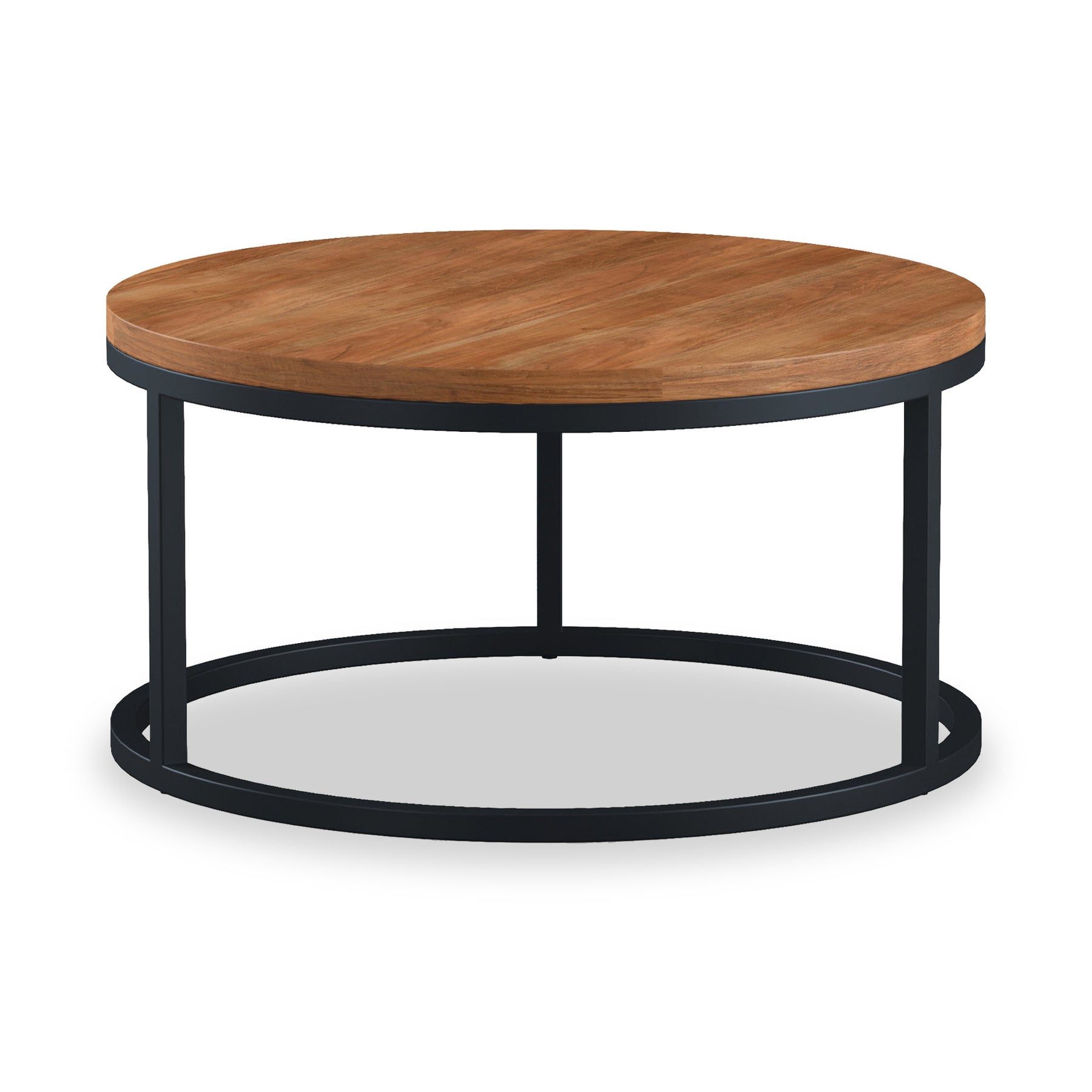 Dunstan Acacia Round Coffee Table Large from Roseland Furniture