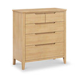 Camdale Oak 2 Over 3 Drawer Chest from Roseland Furniture