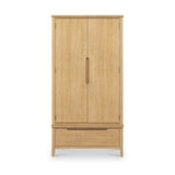 Camdale Oak Double Wardrobe w Drawer from Roseland Furniture