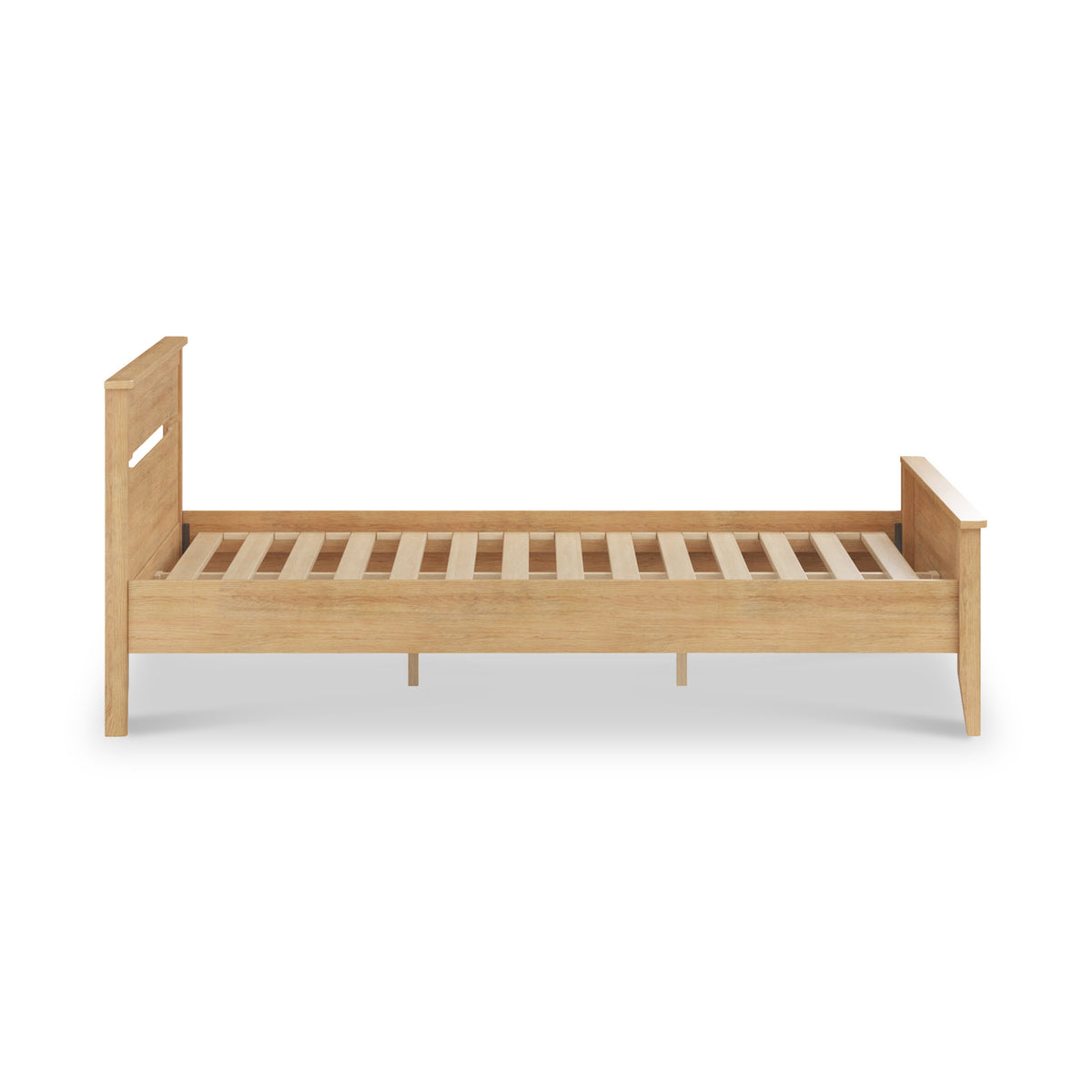 Camdale Oak Bed Frame Double from Roseland Furniture