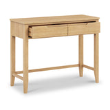 Camdale Oak 2 Drawer Dressing Table from Roseland Furniture