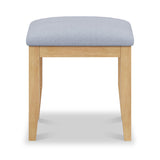 Camdale Oak Dressing Table Stool from Roseland Furniture
