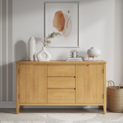 Durham Oak Large Sideboard