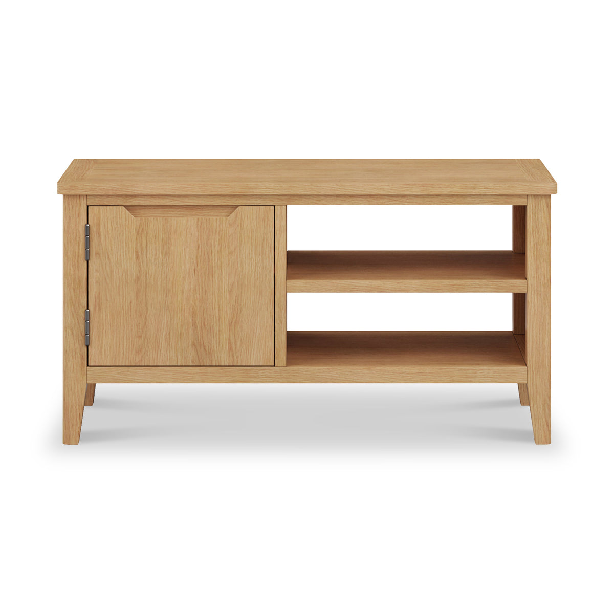 Durham Oak Small 90cm TV Unit from Roseland Furniture