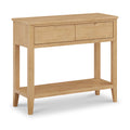 Durham Oak Console Table from Roseland Furniture