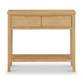 Durham Oak Console Table from Roseland Furniture