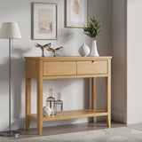Durham Oak Console Table from Roseland Furniture