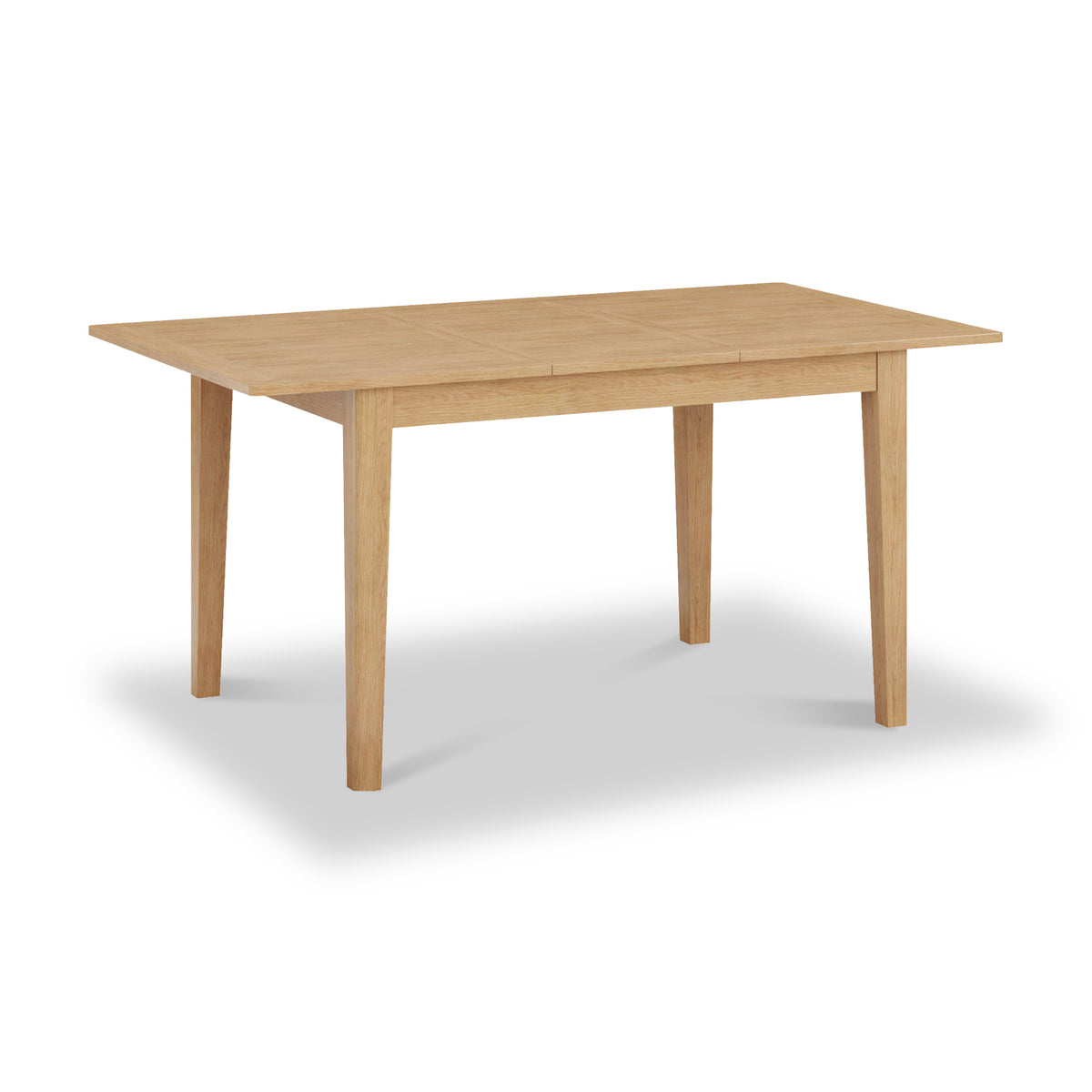 Durham Oak 140 180cm Ext Dining Table from Roseland Furniture