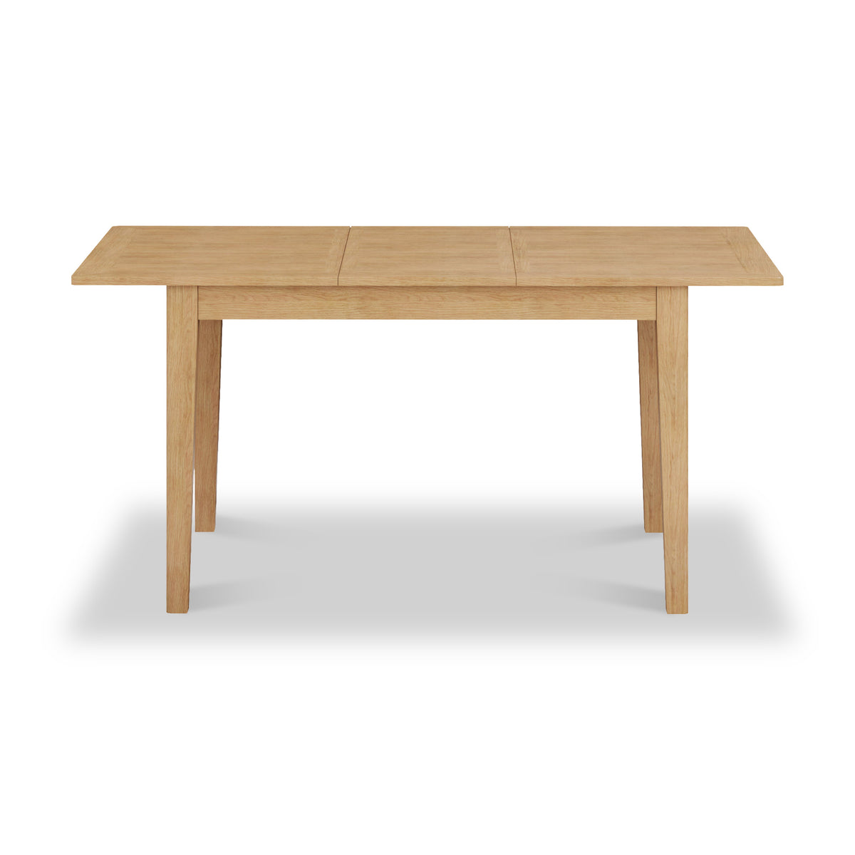 Durham Oak 140 180cm Ext Dining Table from Roseland Furniture