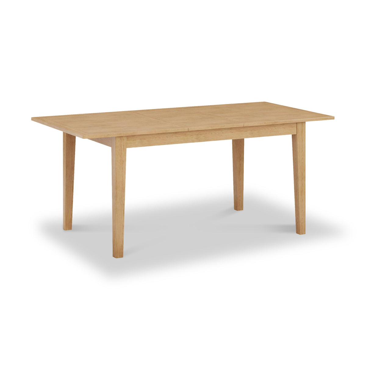 Durham Oak 120 160cm Ext Dining Table from Roseland Furniture