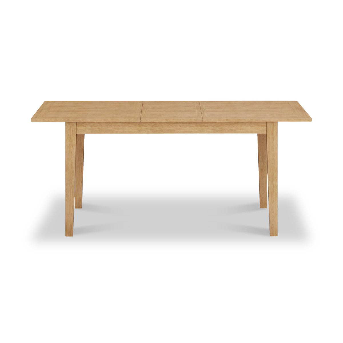 Durham Oak 120 160cm Ext Dining Table from Roseland Furniture