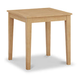 Durham Oak Square Dining Table from Roseland Furniture