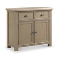 Taunton Smoked Oak Mini Sideboard 80cm from Roseland Furniture