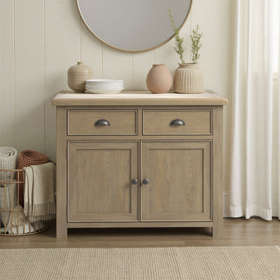 Taunton Smoked Oak Small Sideboard