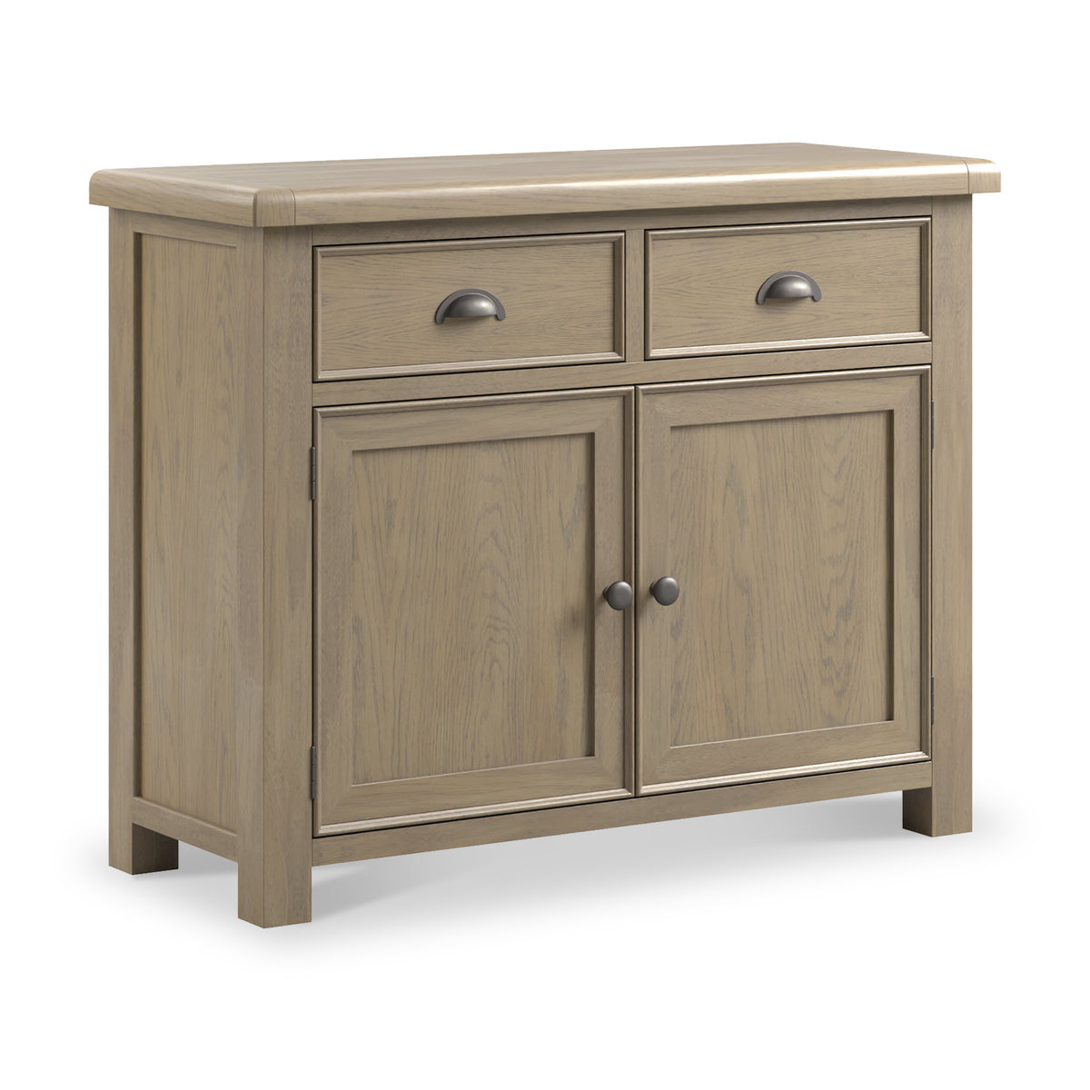 Taunton Smoked Oak Small Sideboard 90cm from Roseland Furniture