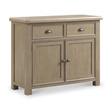 Taunton Smoked Oak Small Sideboard 90cm from Roseland Furniture