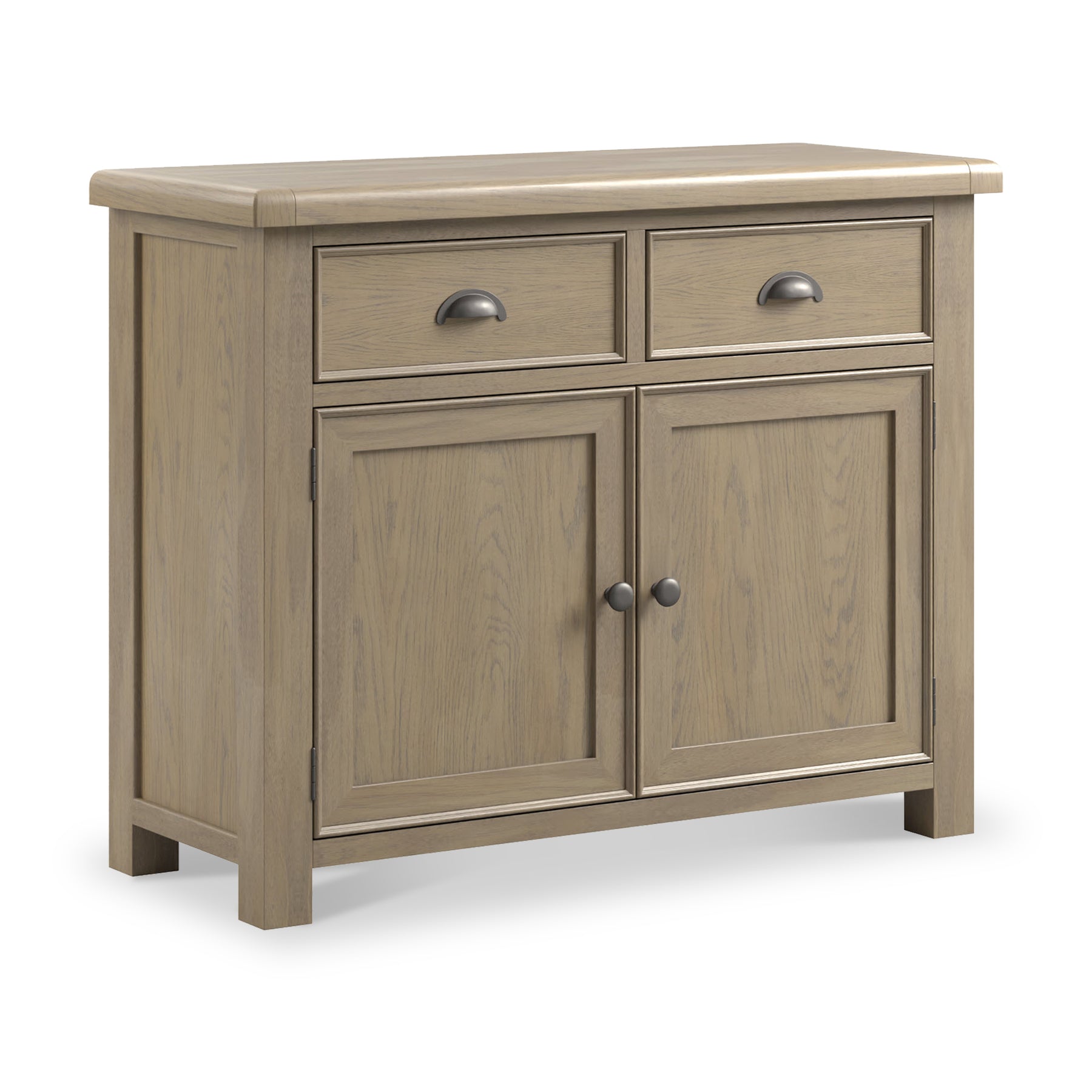 Taunton Smoked Oak Small Sideboard 90cm from Roseland Furniture