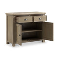 Taunton Smoked Oak Small Sideboard 90cm from Roseland Furniture
