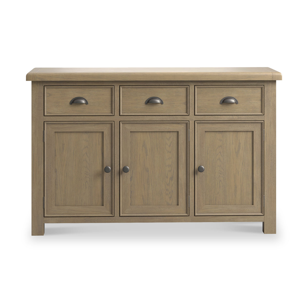 Taunton Smoked Oak Large Sideboard from Roseland Furniture