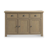 Taunton Smoked Oak Large Sideboard from Roseland Furniture