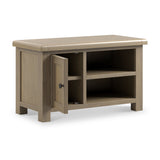 Taunton Smoked Oak 85cm TV unit from Roseland Furniture