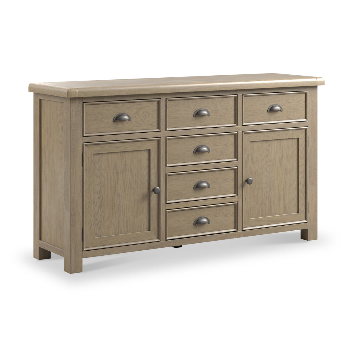 Taunton Smoked Oak Extra Large Sideboard from Roseland Furniture