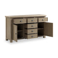 Taunton Smoked Oak Extra Large Sideboard from Roseland Furniture