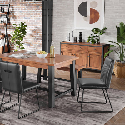 Mawby Faux Leather Dining Chair