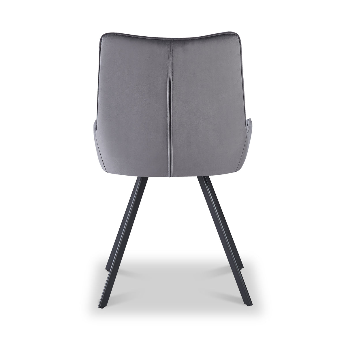 Sharynn Velvet Dining Chair Light Grey from Roseland Furniture