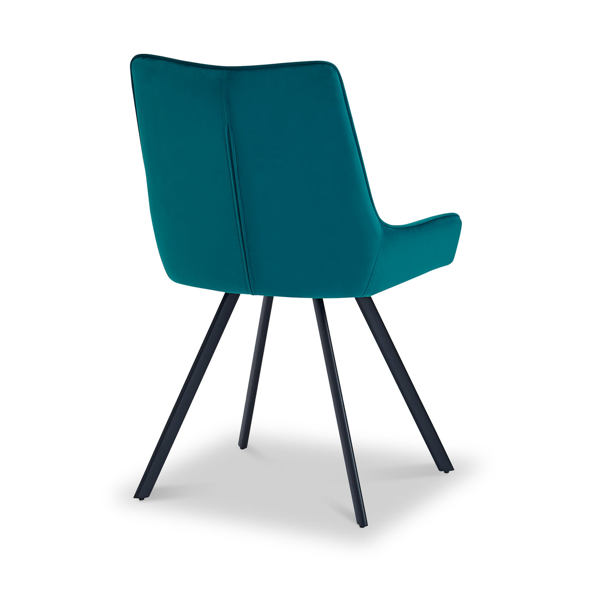 Sharynn Velvet Dining Chair Turquoise from Roseland Furniture