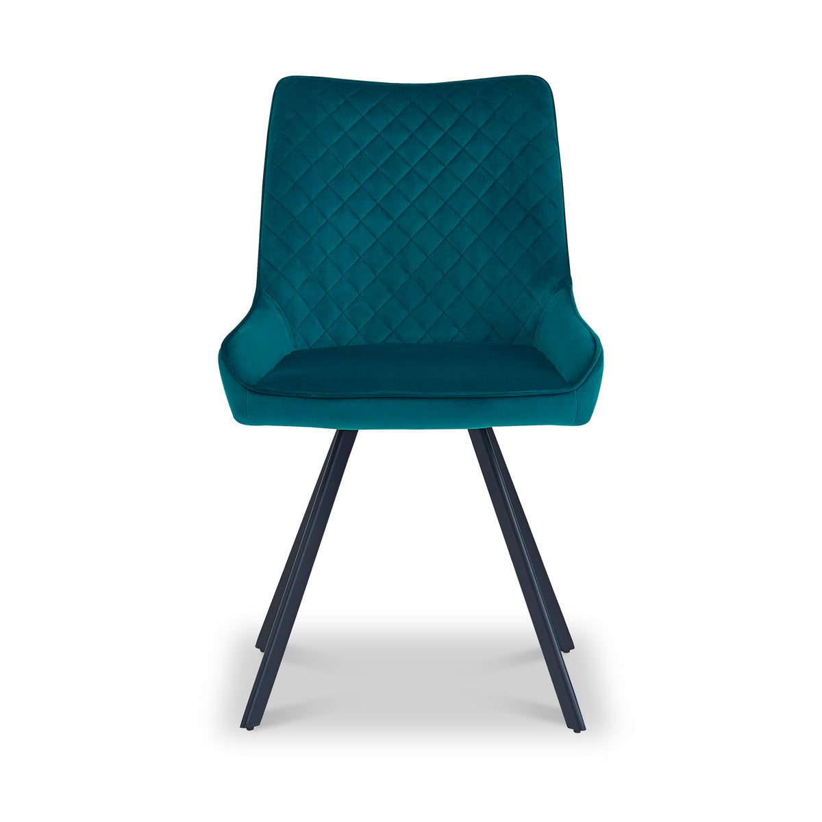 Sharynn Velvet Dining Chair Turquoise from Roseland Furniture