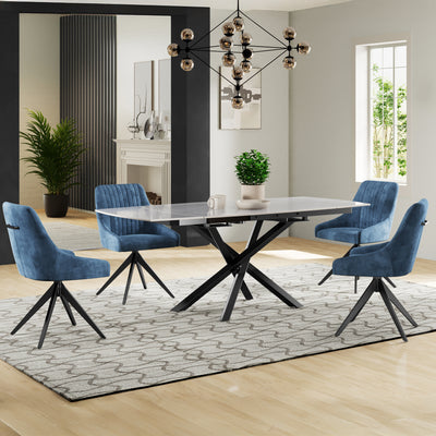 Falcon 120-180cm Extendable Ceramic Dining Table