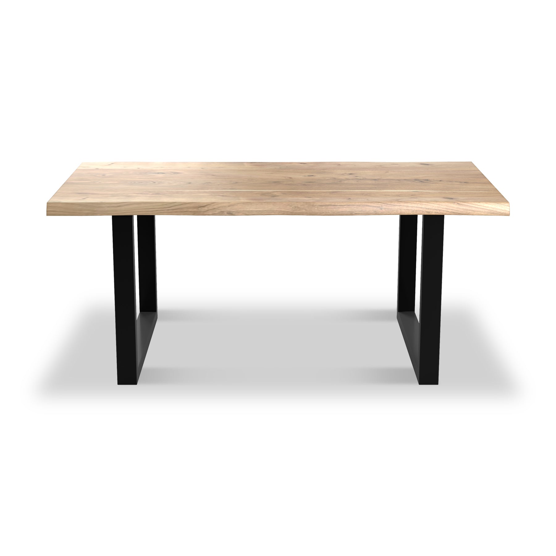 Zahra Acacia 180cm Dining Table U Leg from Roseland Furniture
