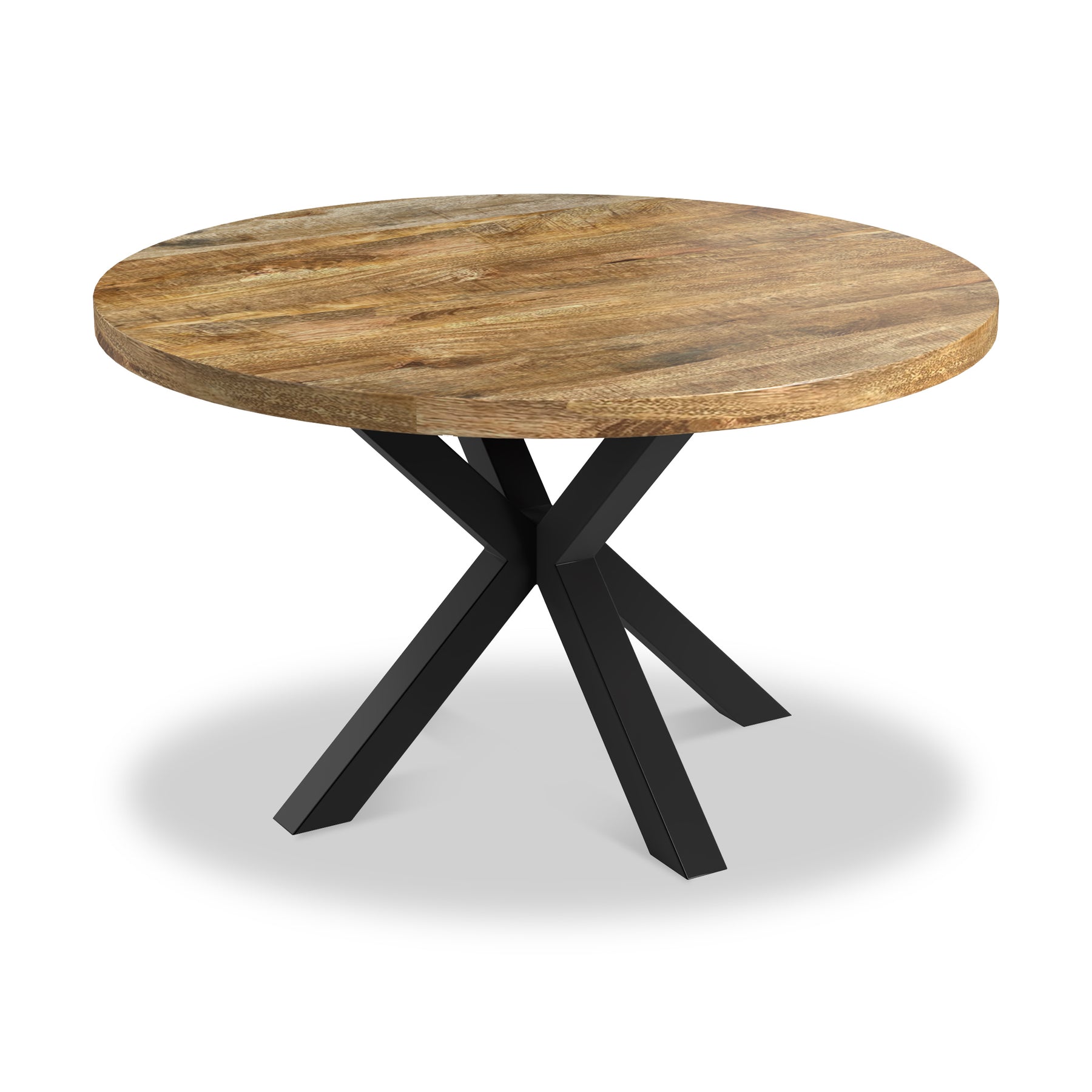 Gendry Mango 130cm Round Table from Roseland Furniture