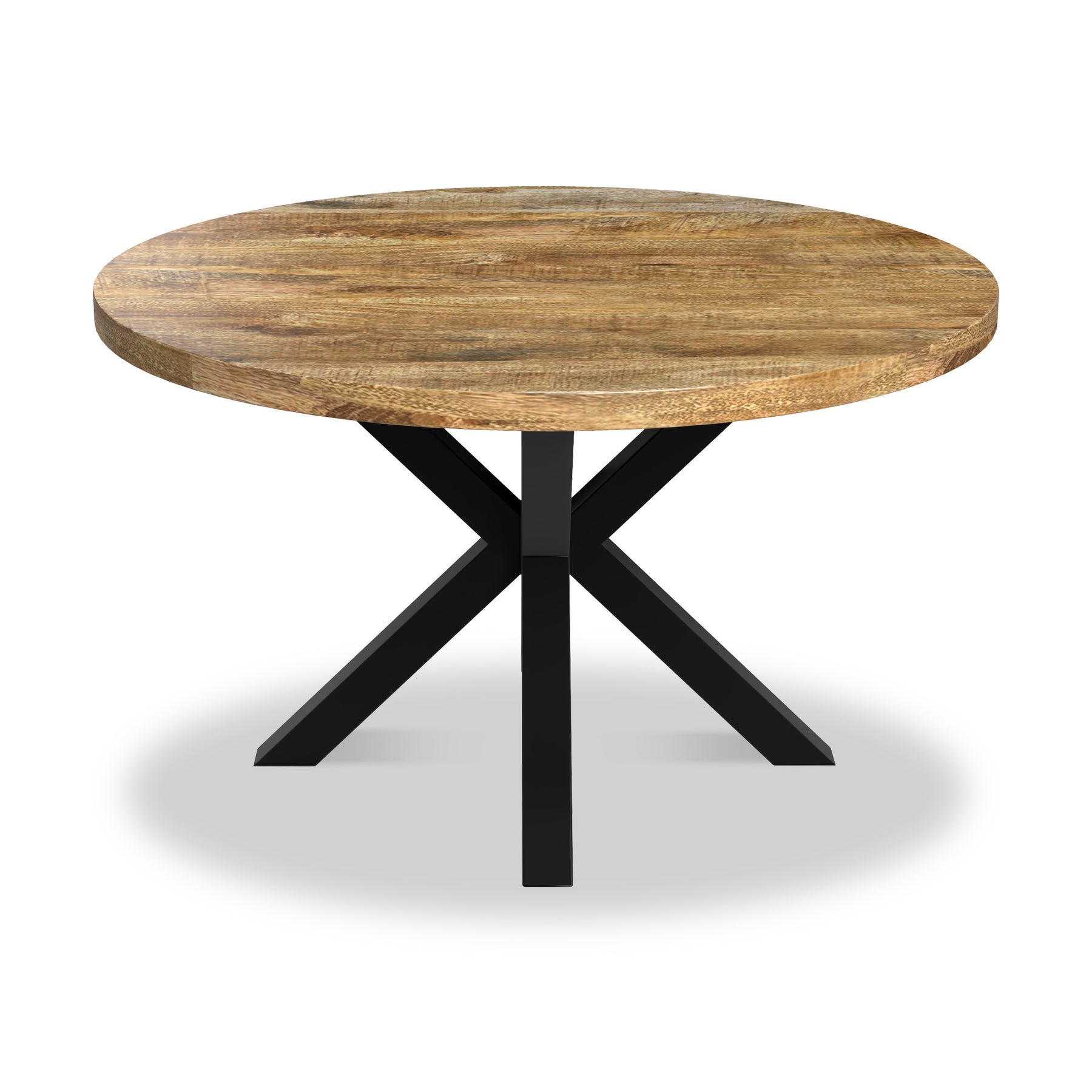 Gendry Mango 130cm Round Table from Roseland Furniture